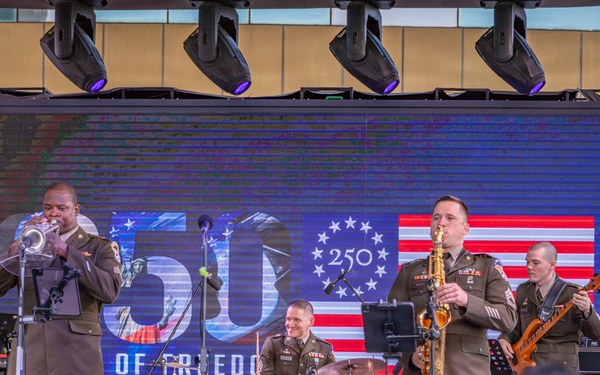 108th AB Performs for Freedom 250 Celebration
