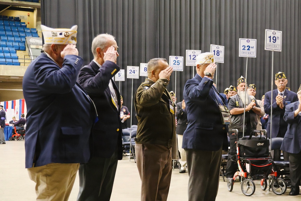 Brig. Gen. Jorge Fonseca Addresses 107th American Legion Department of Illinois Convention