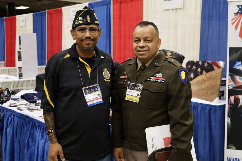 Brig. Gen. Jorge Fonseca Addresses 107th American Legion Department of Illinois Convention