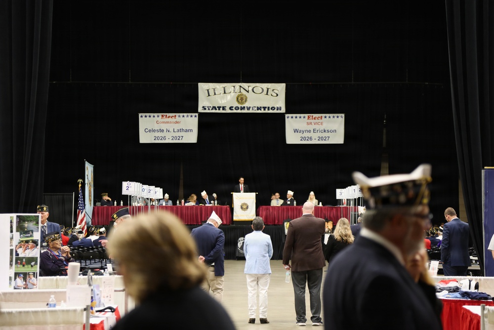Brig. Gen. Jorge Fonseca Addresses 107th American Legion Department of Illinois Convention