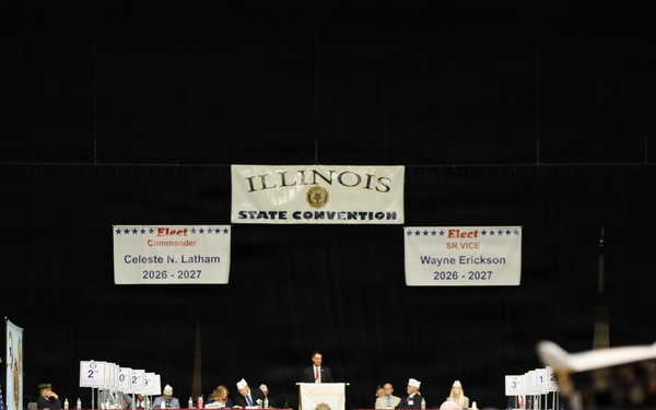 Brig. Gen. Jorge Fonseca Addresses 107th American Legion Department of Illinois Convention