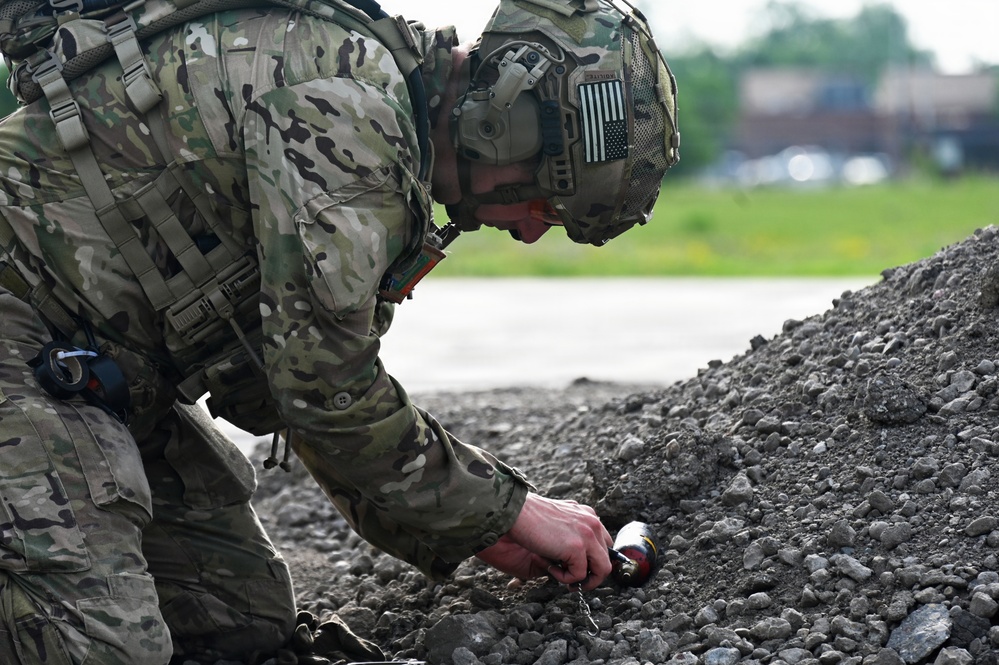 119th Airman Renders Safe Unexploded Ordnance