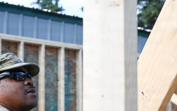 169th Civil Engineer Squadron continues construction during Alaska Deployment for Training
