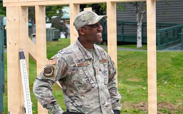 169th Civil Engineer Squadron continues construction during Alaska Deployment for Training