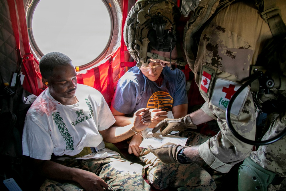 U.S. Military and partner nations participate in HADR exercise during RIMPAC 2026