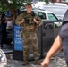 Soldiers with the South Carolina National Guard Conduct Pedestrian Patrols around Navy Yard Metro Station