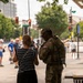 Soldiers with the South Carolina National Guard Conduct Pedestrian Patrols around Navy Yard Metro Station