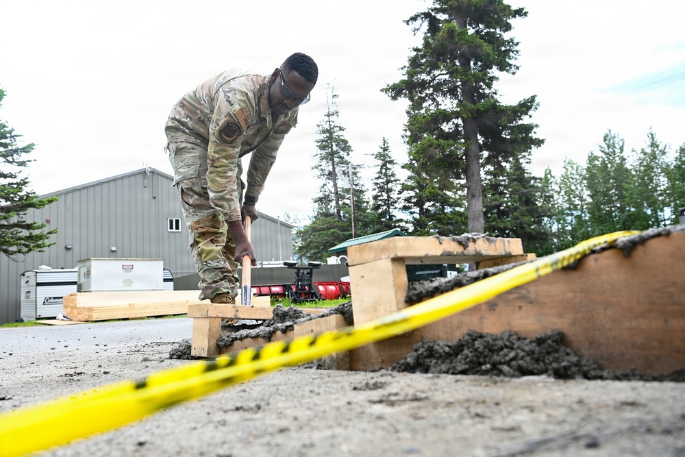 169th Civil Engineer Squadron develops expeditionary engineering skills in Seward