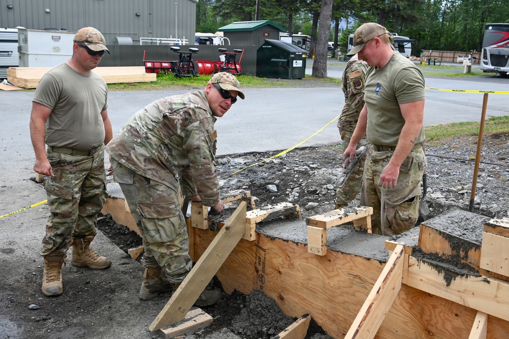 169th Civil Engineer Squadron develops expeditionary engineering skills in Seward