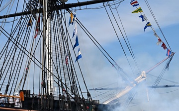 Boston holds Parade of Sail in the harbor for Sail 250