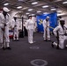 U.S. Navy Reception Ceremony aboard USS Arlington (LPD 24)