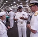 U.S. Navy Reception Ceremony aboard USS Arlington (LPD 24)
