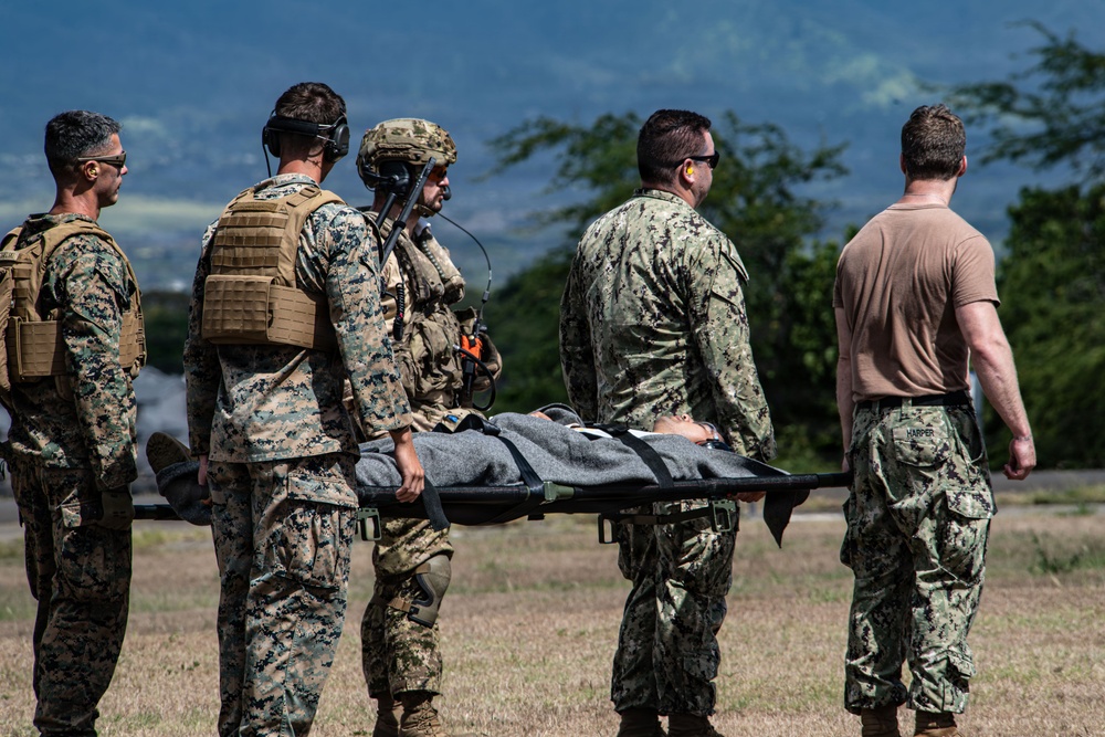 Partner nations take part in mass casualty training during RIMPAC 26