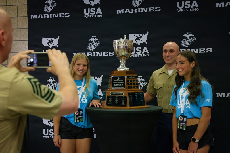 Marines Showcase Battles Won Award
