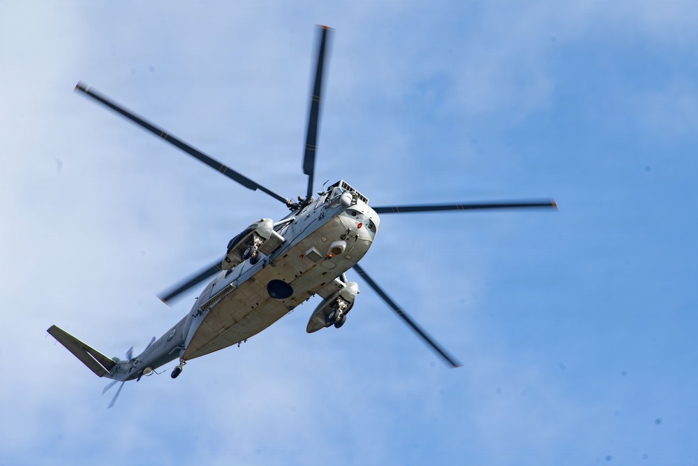 U.S. and foreign allies conduct joint mass causality Medevac drills on Ford Island