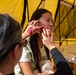 U.S. and foreign allies moulage simulated patients in joint mass causality Medevac drills on Ford Island