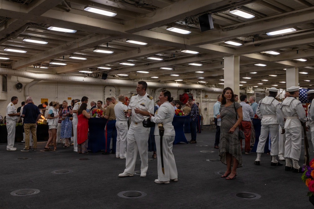 Sail 250 Boston Navy Reception