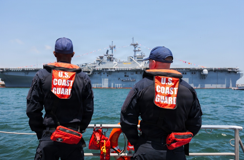 U.S. Coast Guard Supports Los Angeles Fleet Week 2026