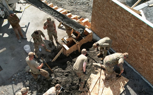 169th Civil Engineer Squadron completes infrastructure improvements during Alaska Deployment for Training