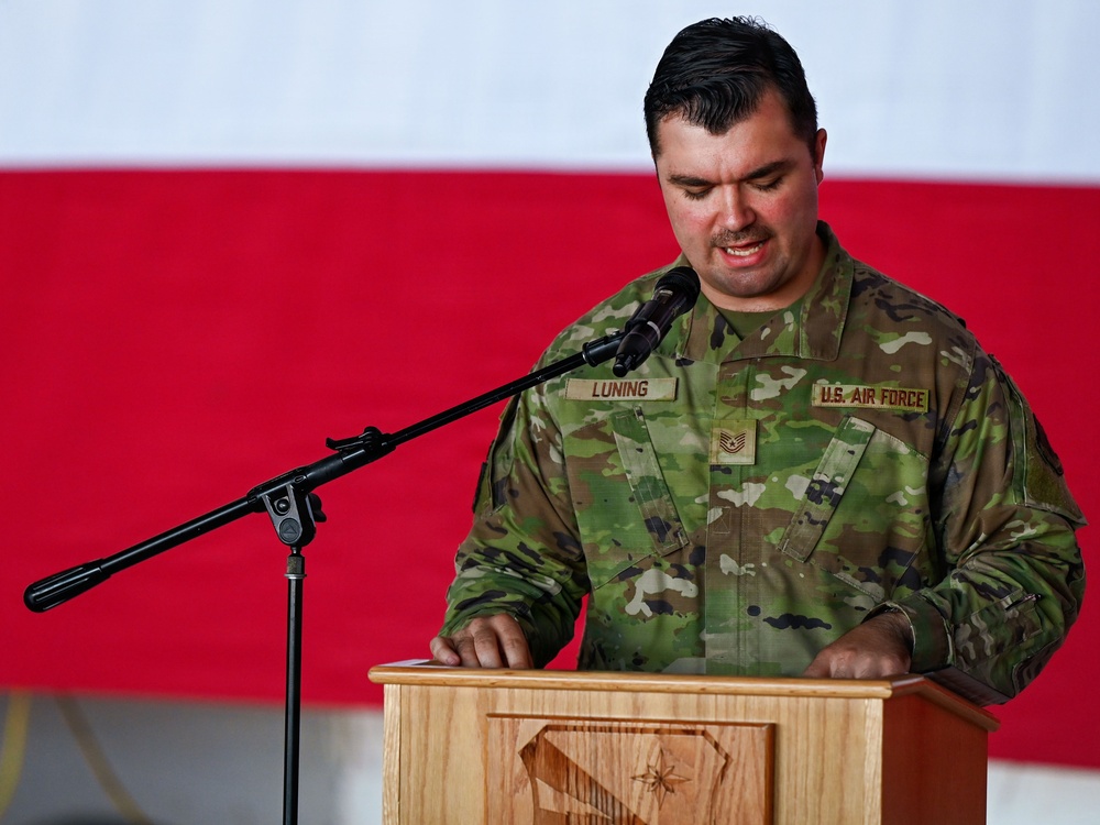 Garrido takes command of 552nd Maintenance Squadron
