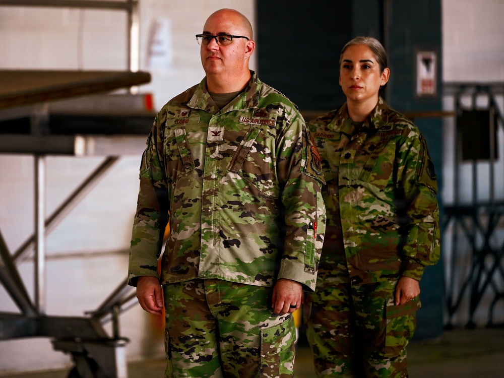 Garrido takes command of 552nd Maintenance Squadron