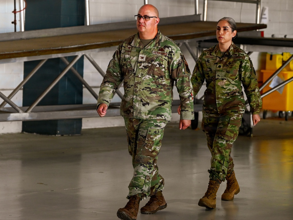 Garrido takes command of 552nd Maintenance Squadron