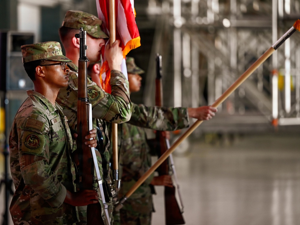 Garrido takes command of 552nd Maintenance Squadron