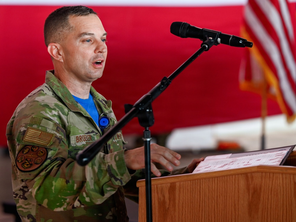 Garrido takes command of 552nd Maintenance Squadron