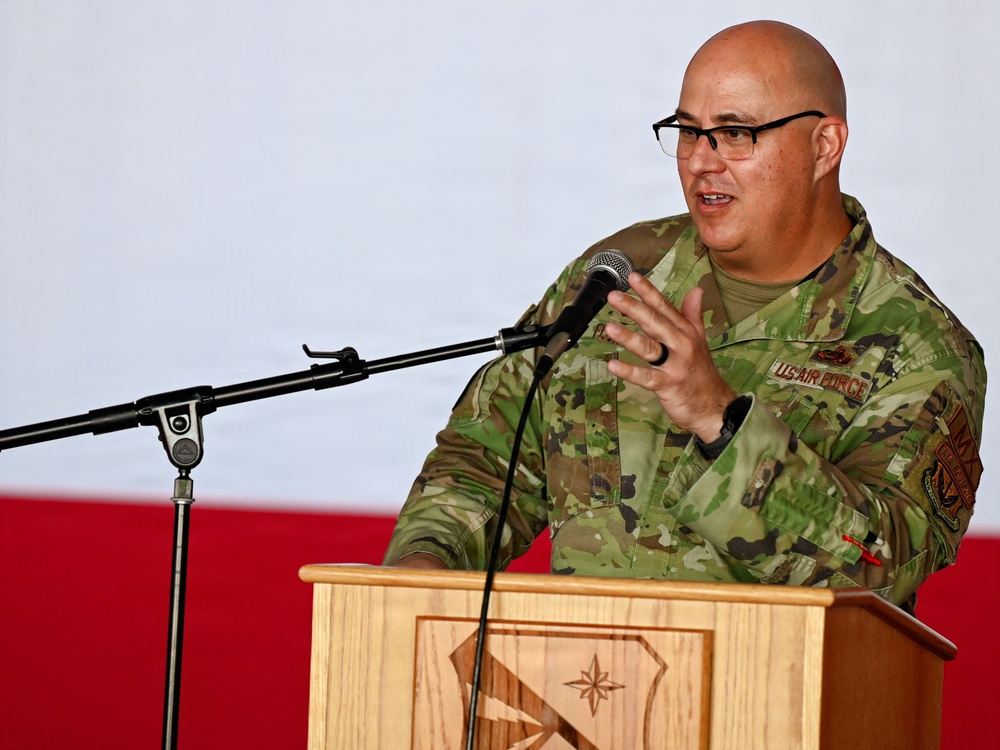 Garrido takes command of 552nd Maintenance Squadron