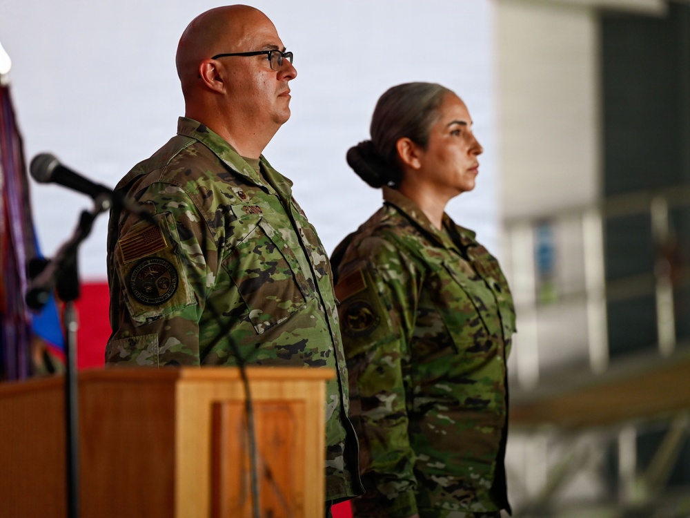 Garrido takes command of 552nd Maintenance Squadron