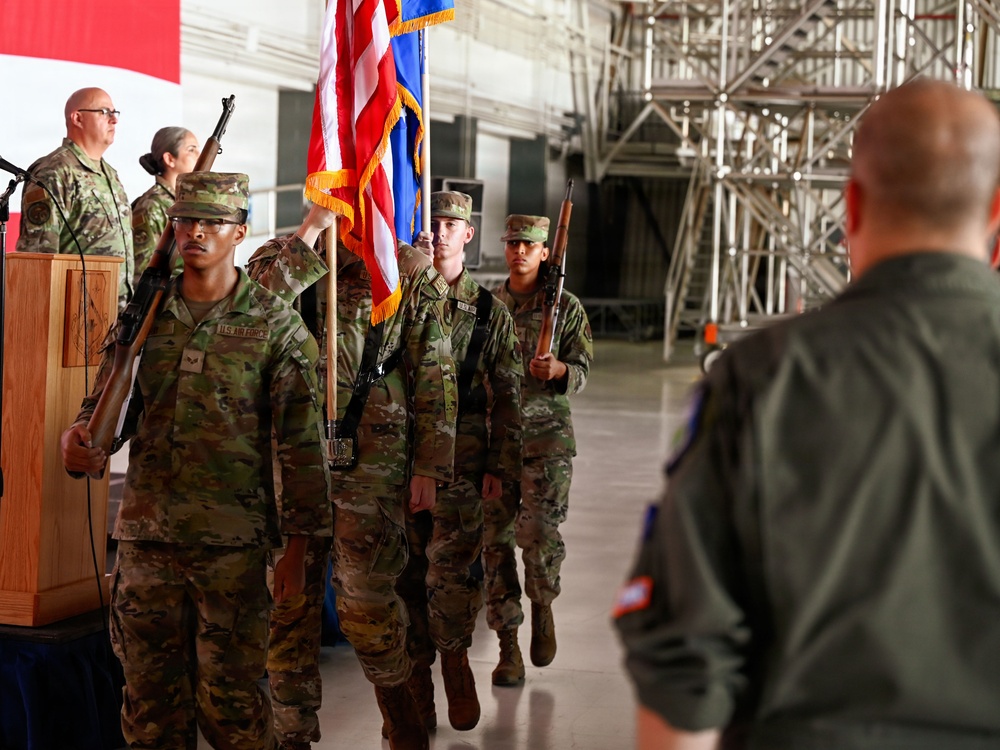 Garrido takes command of 552nd Maintenance Squadron