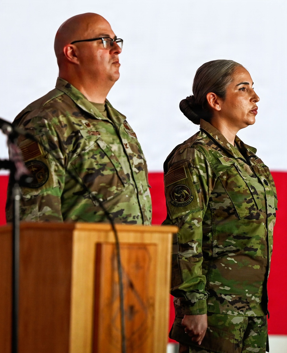 Garrido assumes command of the 552nd Maintenance Squadron