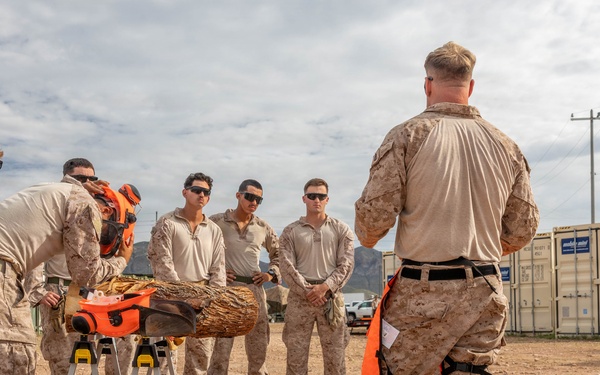 JTF-SB Marines conduct bucking operations