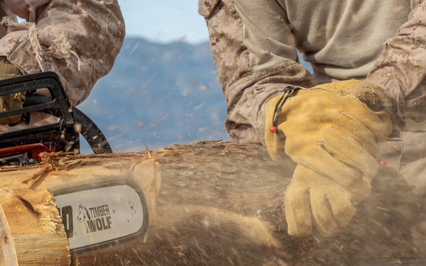 JTF-SB Marines conduct bucking operations