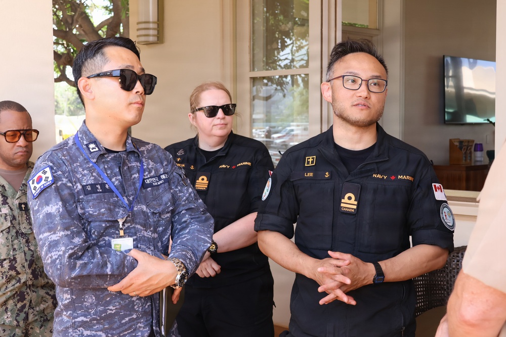 International Chaplains Visit Ford Island, Hawaii During RIMPAC 2026