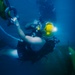 U.S. Navy and Royal New Zealand Navy divers conduct salvage training