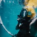 U.S. Navy and Royal New Zealand Navy divers conduct salvage training