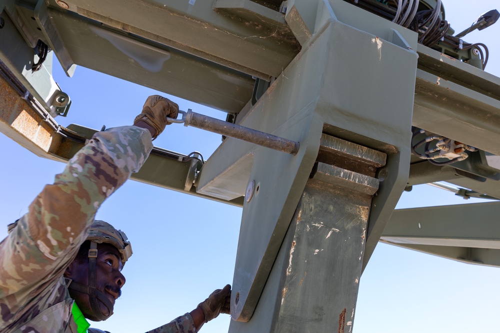 Central Receiving and Shipping Point Operations during Operation Bold Eagle