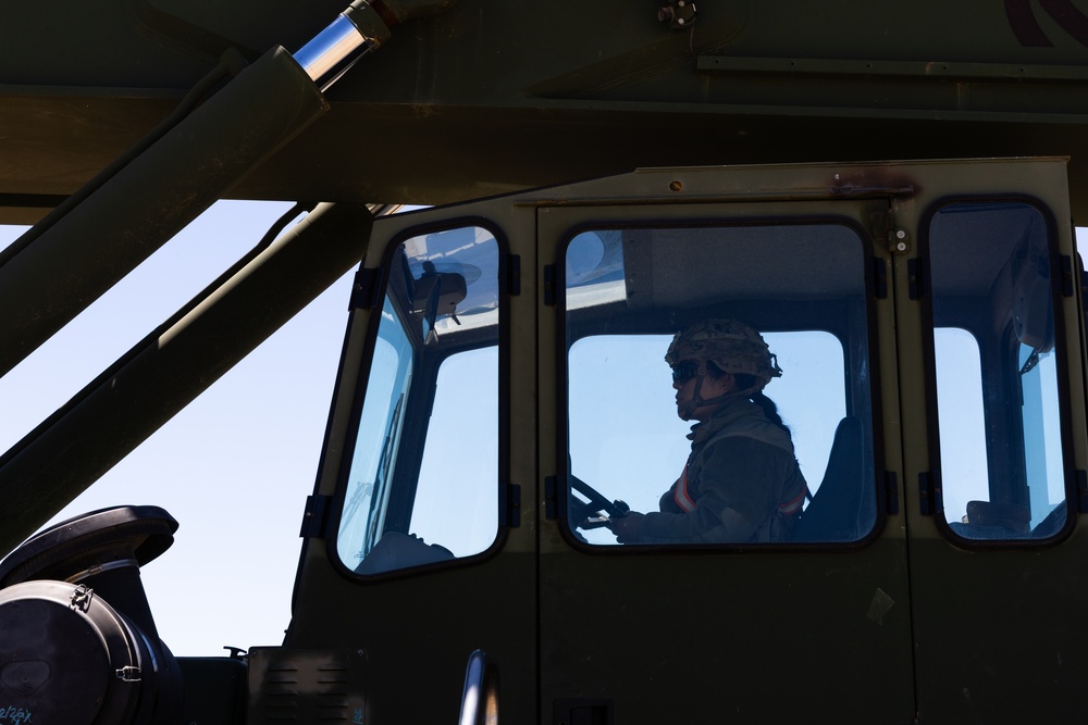 Central Receiving and Shipping Point Operations during Operation Bold Eagle