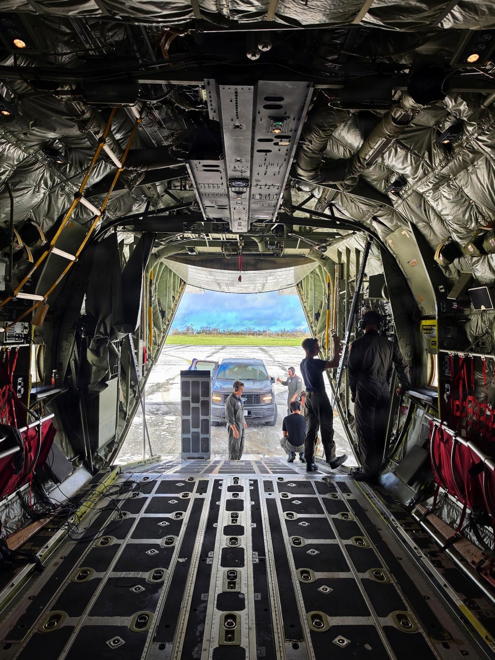 U.S. Coast Guard transports equipment, partners for port recovery