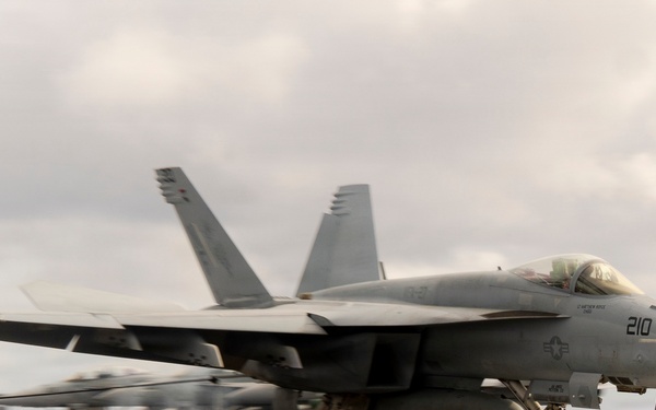 George Washington Conducts Flight Operations