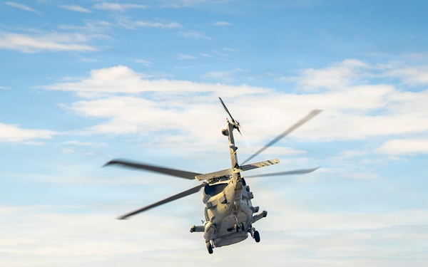 George Washington Conducts Flight Operations