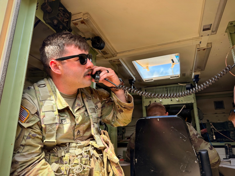 Fire direction control chief coordinates HIMARS fires during RIMPAC 2026