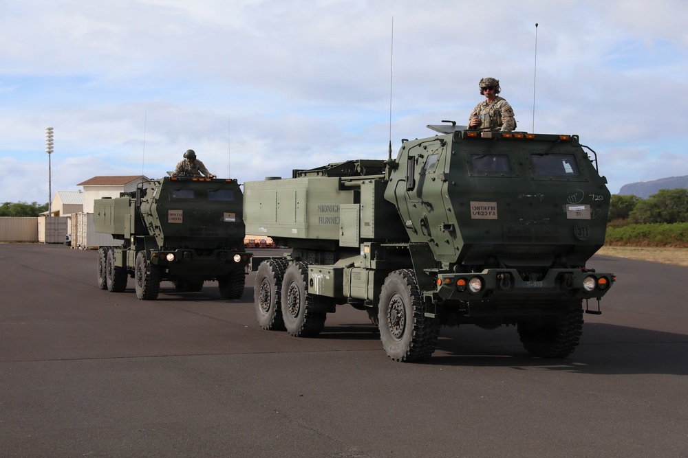 Soldiers conduct post-fire operations during RIMPAC 2026
