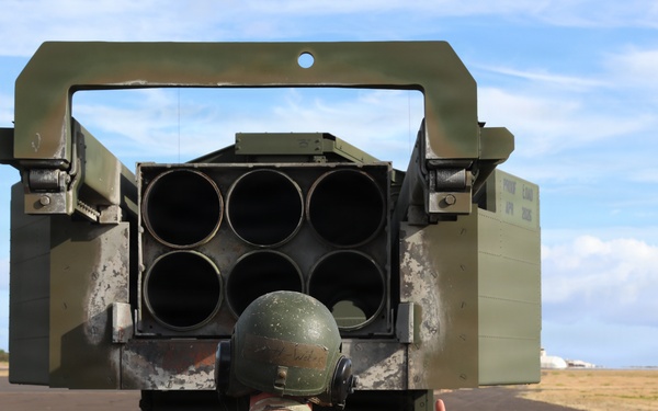 Kentucky National Guard Soldiers conduct post-fire operations during RIMPAC 2026