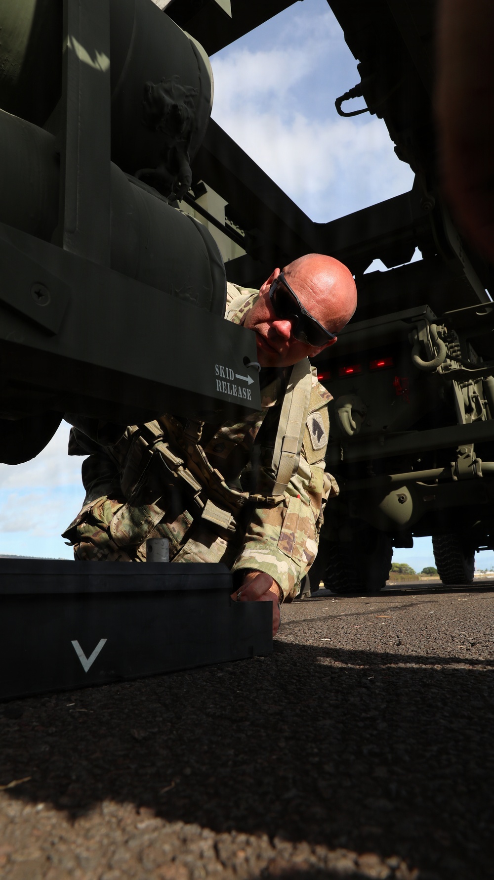Soldiers conduct post-fire operations during RIMPAC 2026