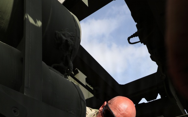 Soldiers conduct post-fire operations during RIMPAC 2026