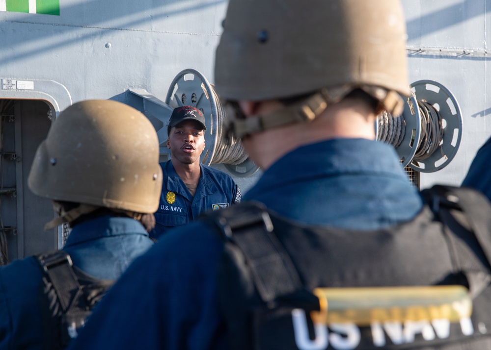 USS Mount Whitney Transits Strait of Gibraltar