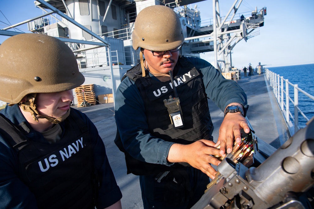 USS Mount Whitney Transits Strait of Gibraltar