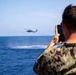 USS Mount Whitney Midhshipmen Helicopter Ride